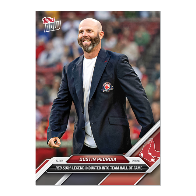 2024 Topps Now #246 Dustin Pedroia