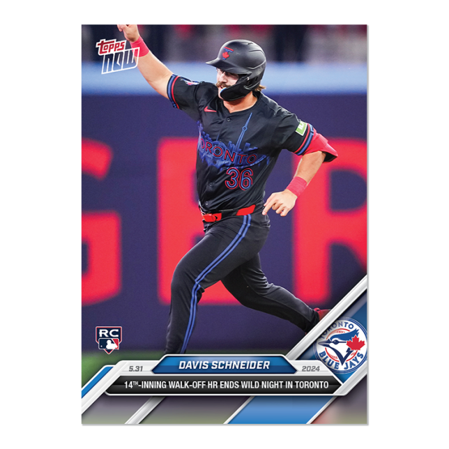 2024 Topps Now #247 Davis Schneider