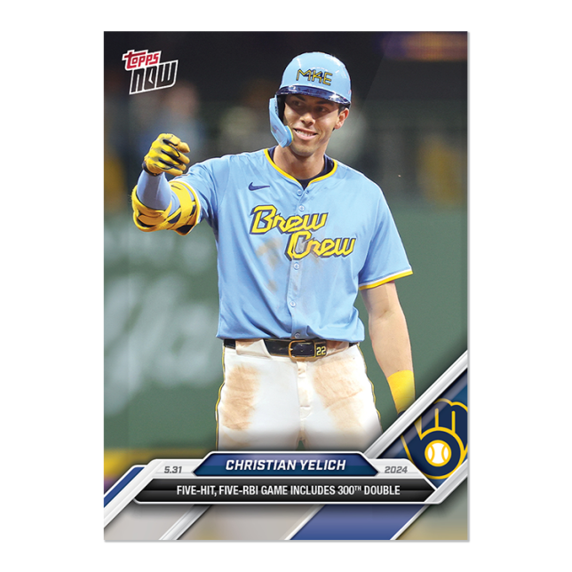 2024 Topps Now #248 Christian Yelich
