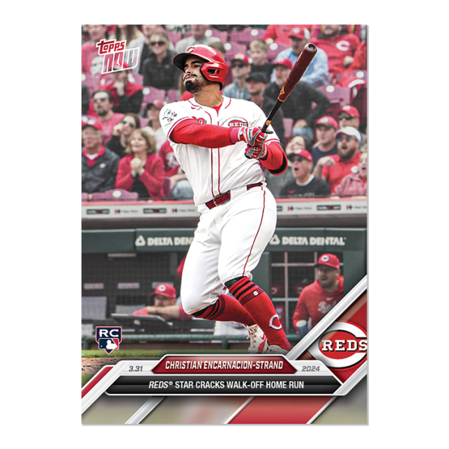 2024 Topps Now #25 Christian Encarnacian-Strand