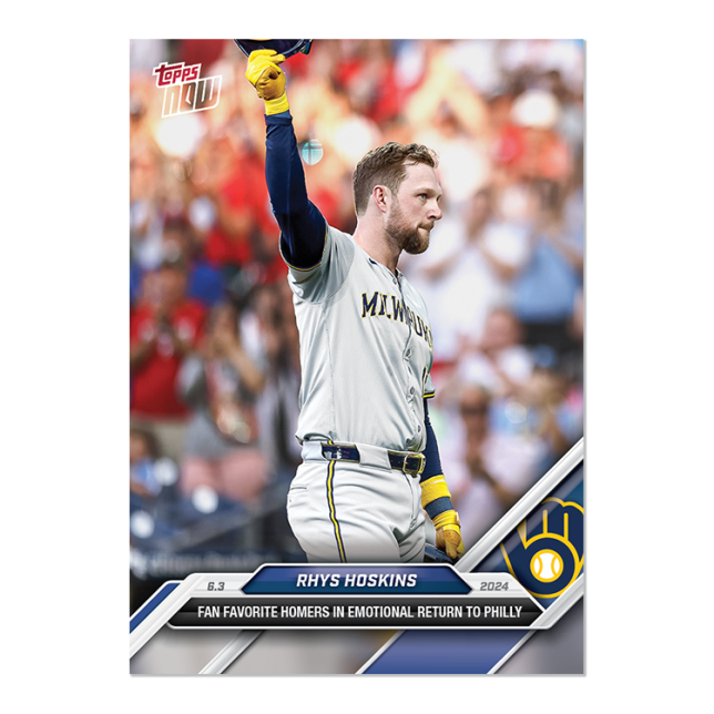 2024 Topps Now #257 Rhys Hoskins