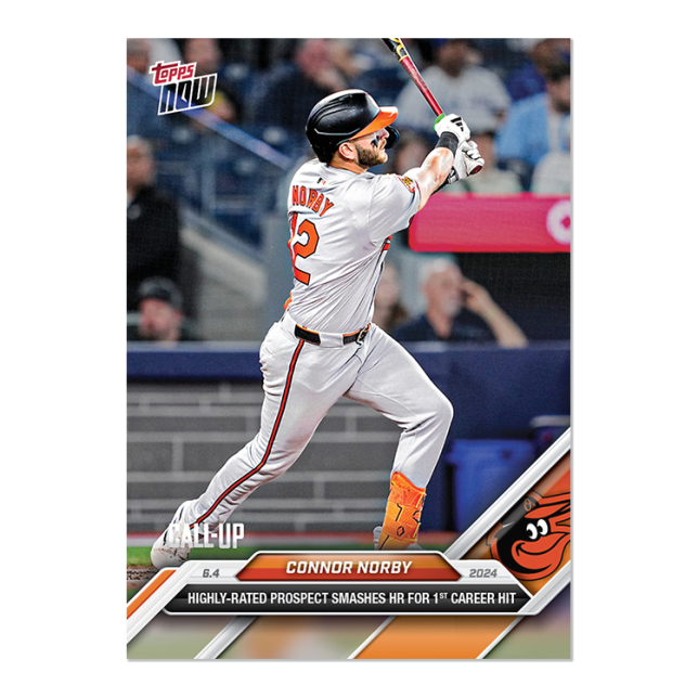 2024 Topps Now #259 Connor Norby