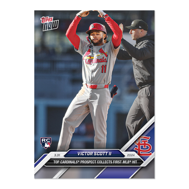 2024 Topps Now #26 Victor Scott II