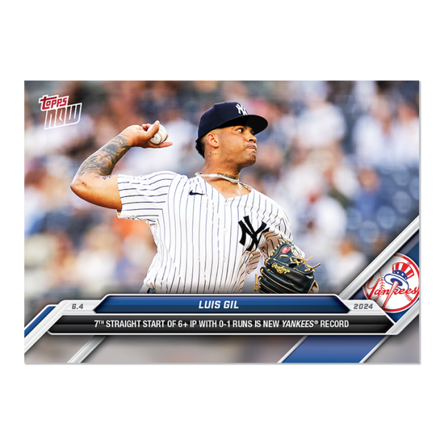 2024 Topps Now #261 Luis Gil