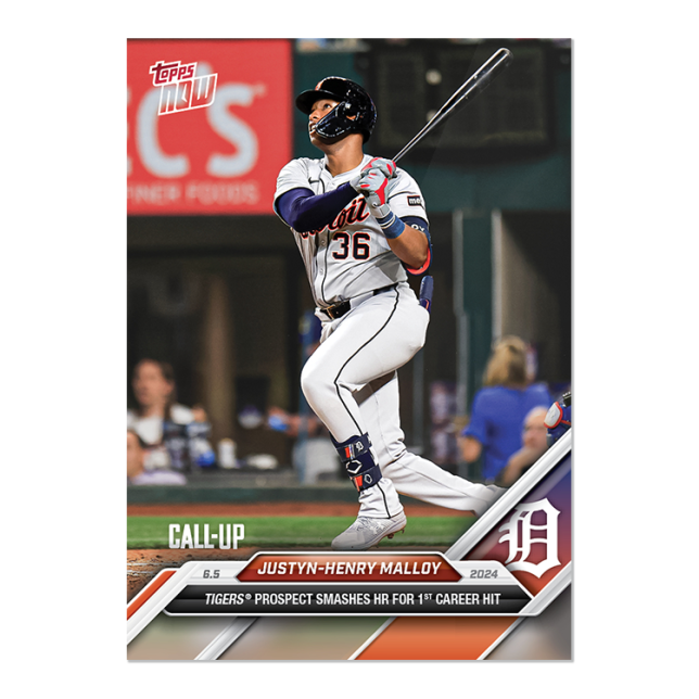 2024 Topps Now #266 Justyn-Henry Malloy