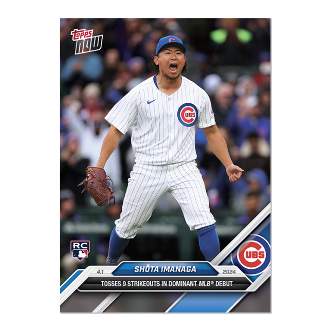 2024 Topps Now #27 Shōta Imanaga