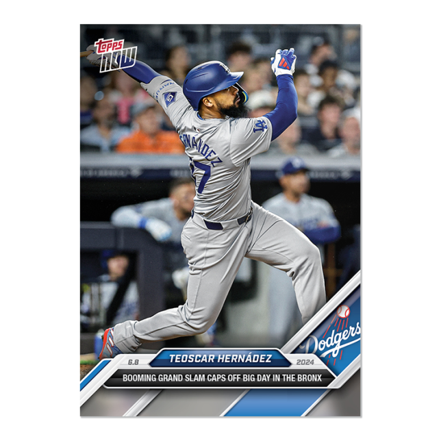 2024 Topps Now #276 Teoscar Hernádez