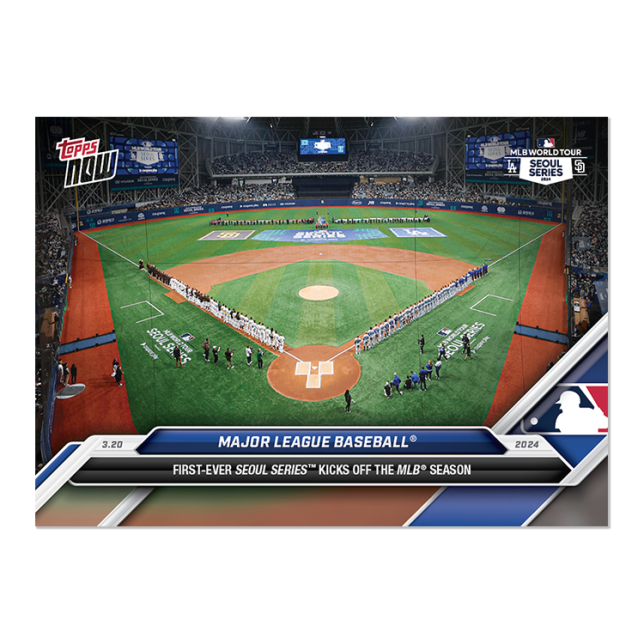 2024 Topps Now #3 Seoul Series