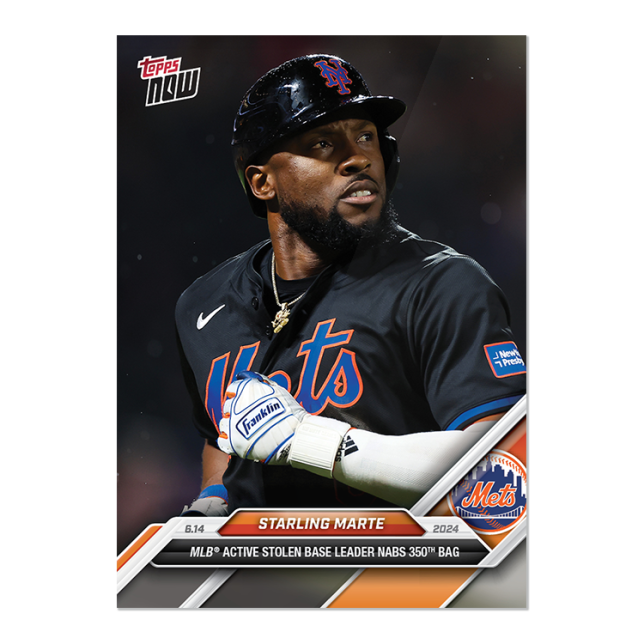 2024 Topps Now #301 Starling Marte