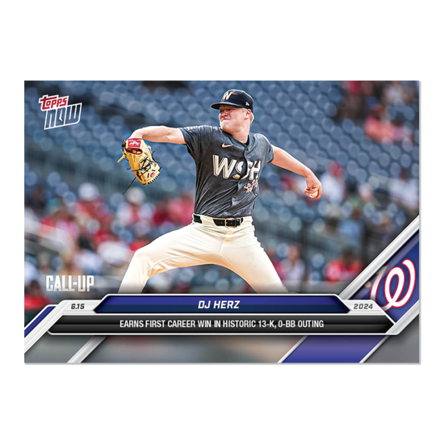 2024 Topps Now #302 DJ Herz