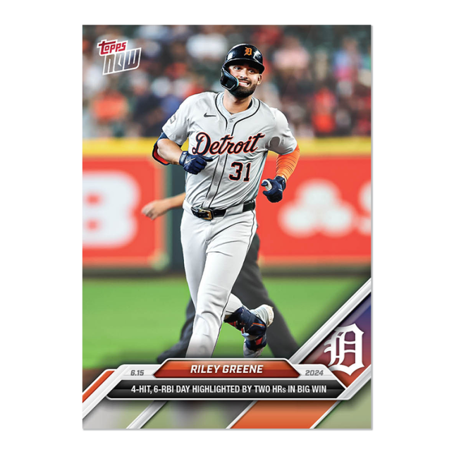 2024 Topps Now #303 Riley Greene