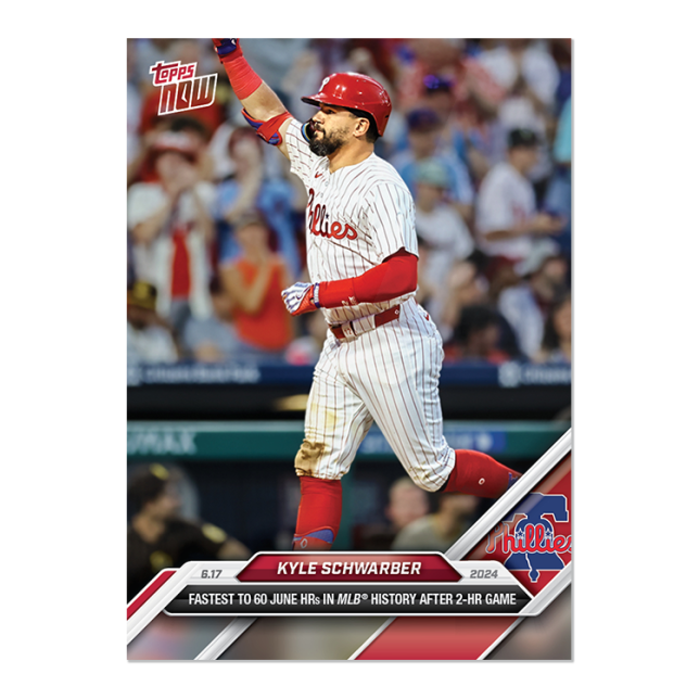 2024 Topps Now #309 Kyle Schwarber