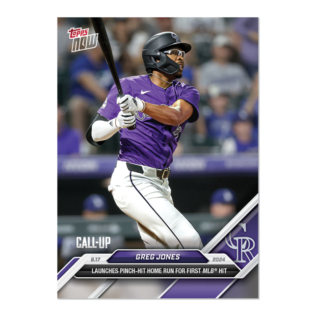 2024 Topps Now #311 Greg Jones