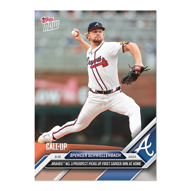 2024 Topps Now #314 Spencer Schwellenbach