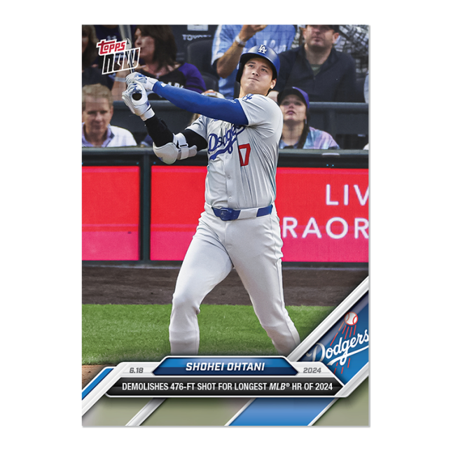 2024 Topps Now #316 Shohei Ohtani