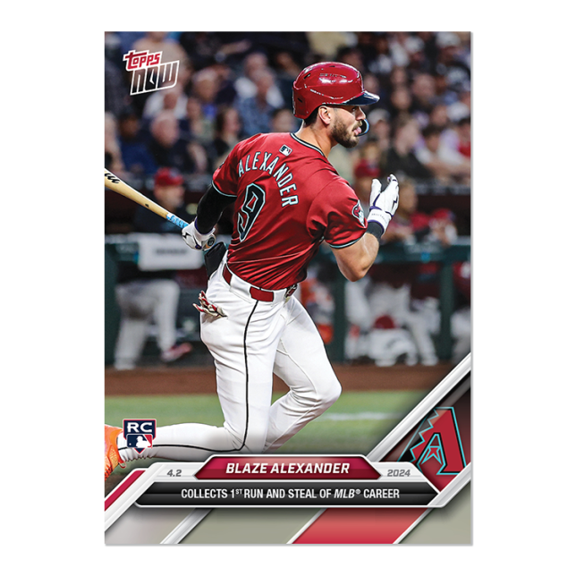 2024 Topps Now #32 Blaze Alexander