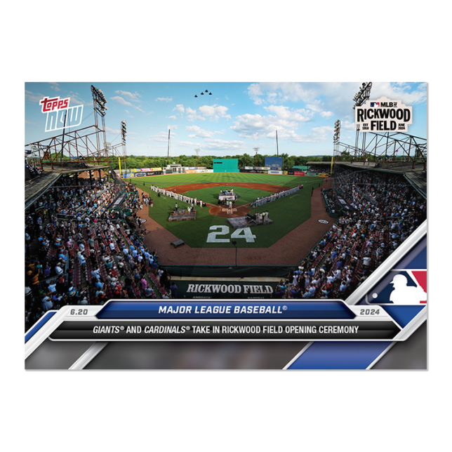 2024 Topps Now #320 MLB at Rickwood Field