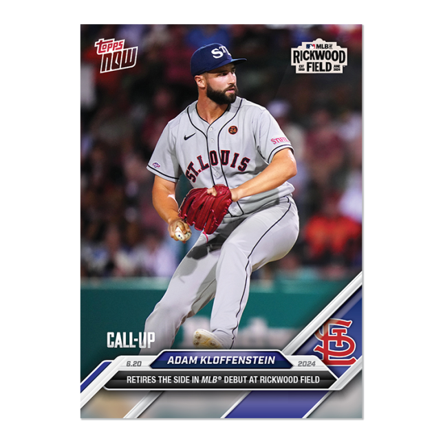 2024 Topps Now #322 Adam Kloffenstein