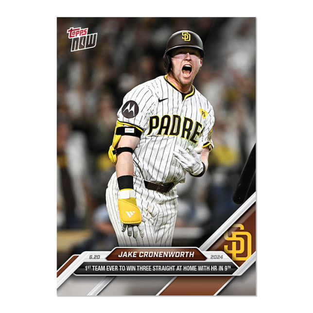 2024 Topps Now #323 Jake Cronenworth