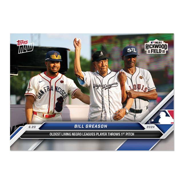 2024 Topps Now #324 Bill Greason