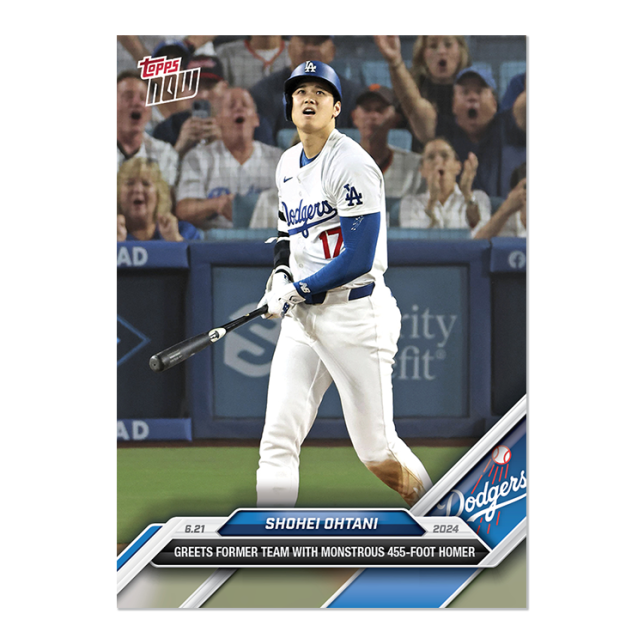 2024 Topps Now #328 Shohei Ohtani