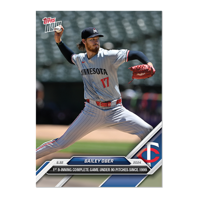 2024 Topps Now #331 Bailey Ober