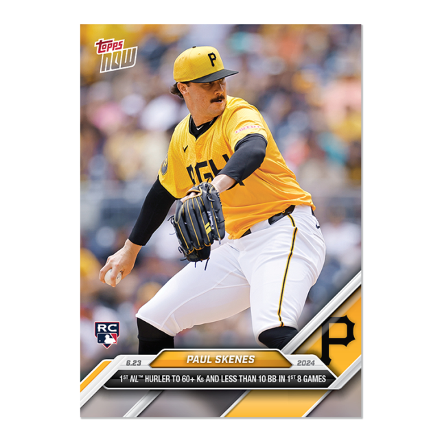 2024 Topps Now #334 Paul Skenes
