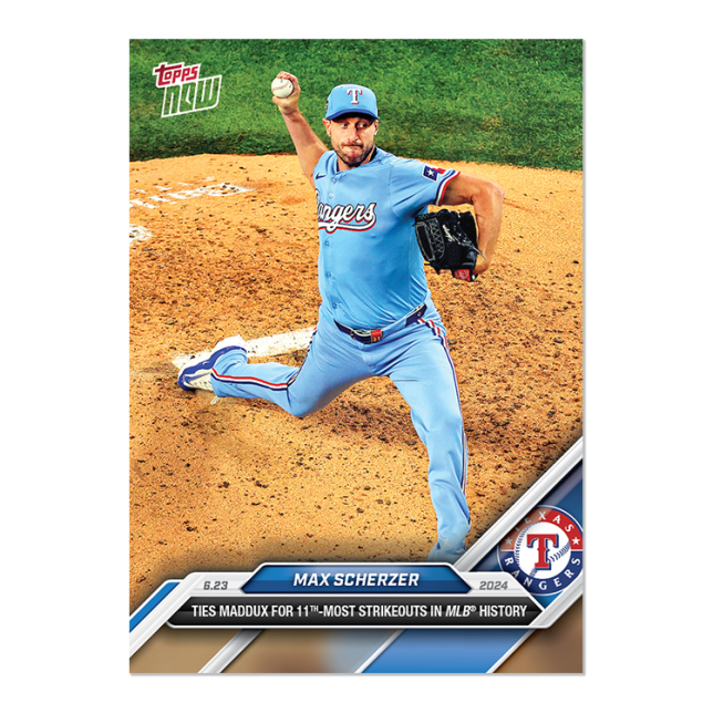 2024 Topps Now #335 Max Scherzer