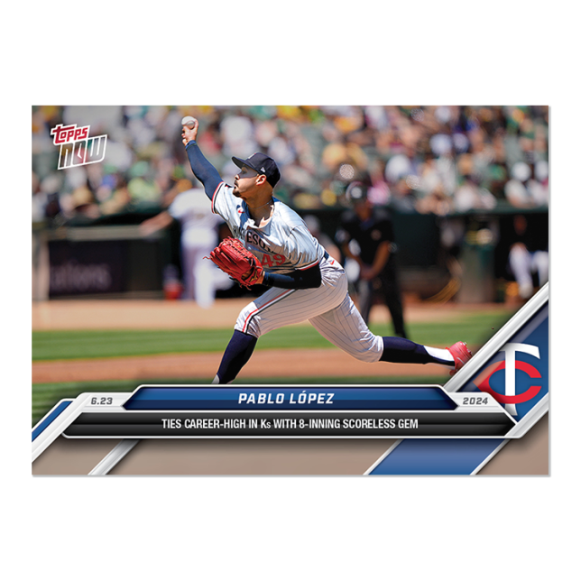 2024 Topps Now #337 Pablo López