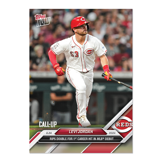 2024 Topps Now #339 Levi Jordan