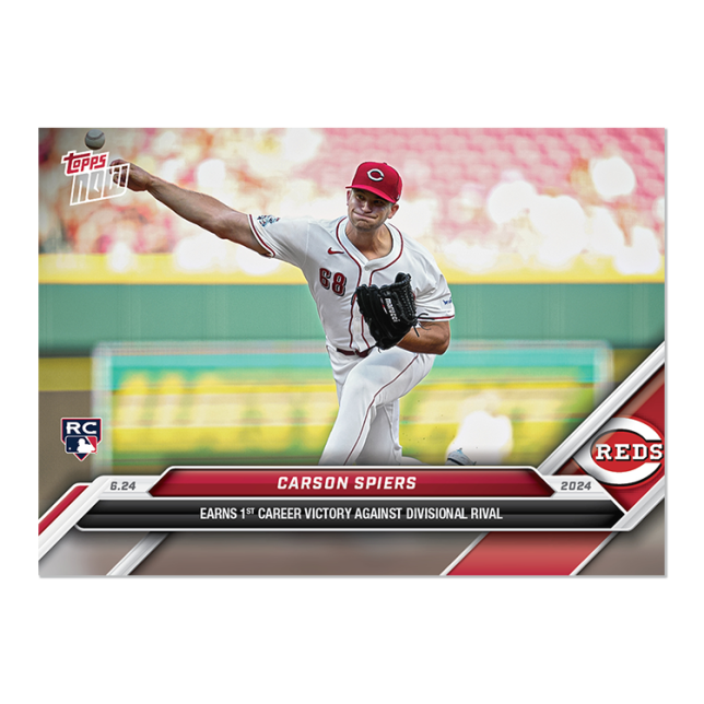2024 Topps Now #341 Carson Spiers