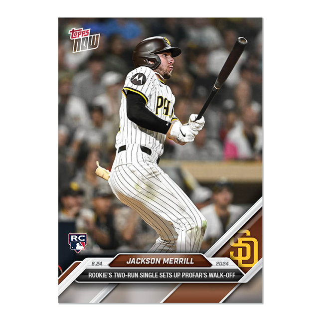 2024 Topps Now #343 Jackson Merrill