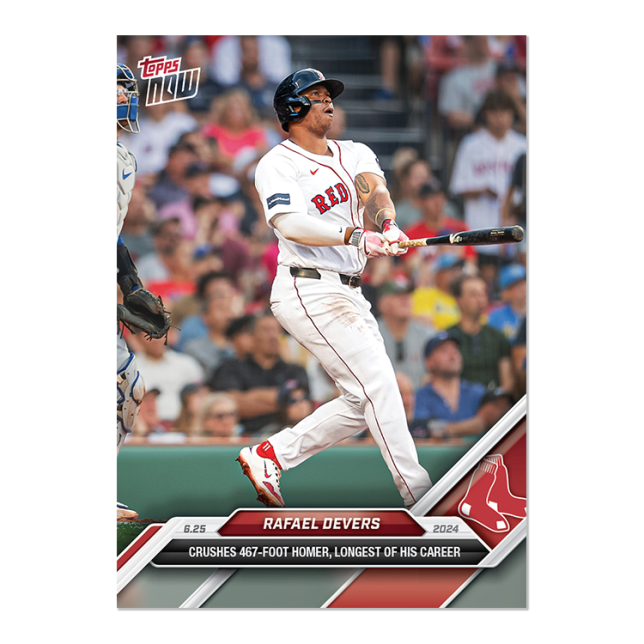 2024 Topps Now #345 Rafael Devers