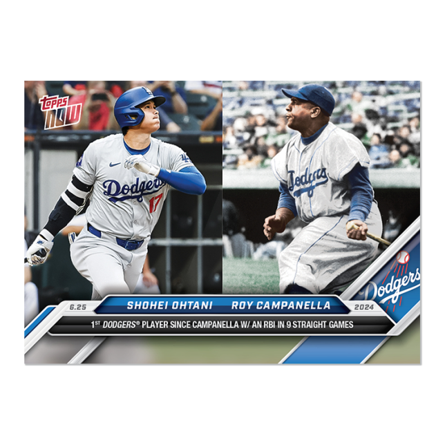 2024 Topps Now #347 Shohei Ohtani/Roy Campanella
