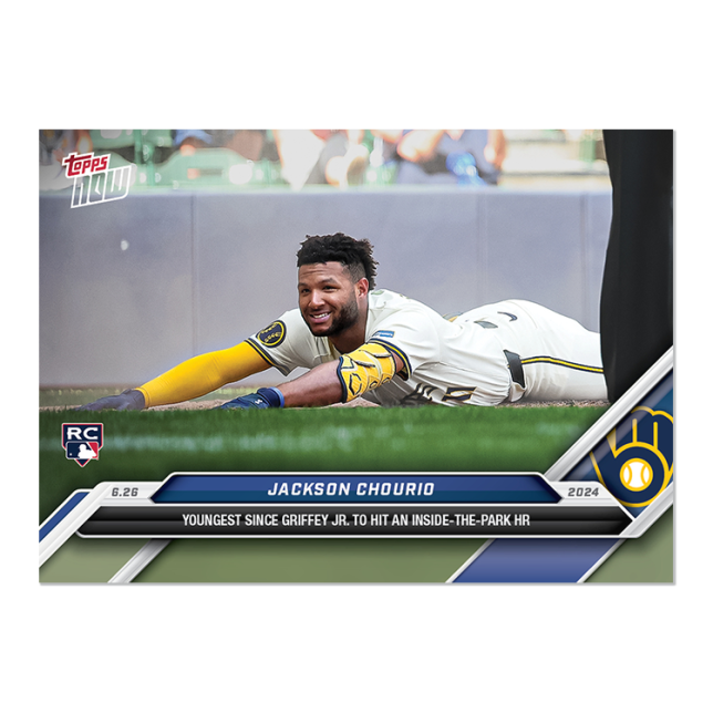 2024 Topps Now #349 Jackson Chourio