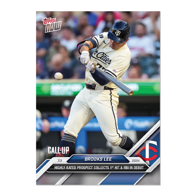 2024 Topps Now #372 Brooks Lee