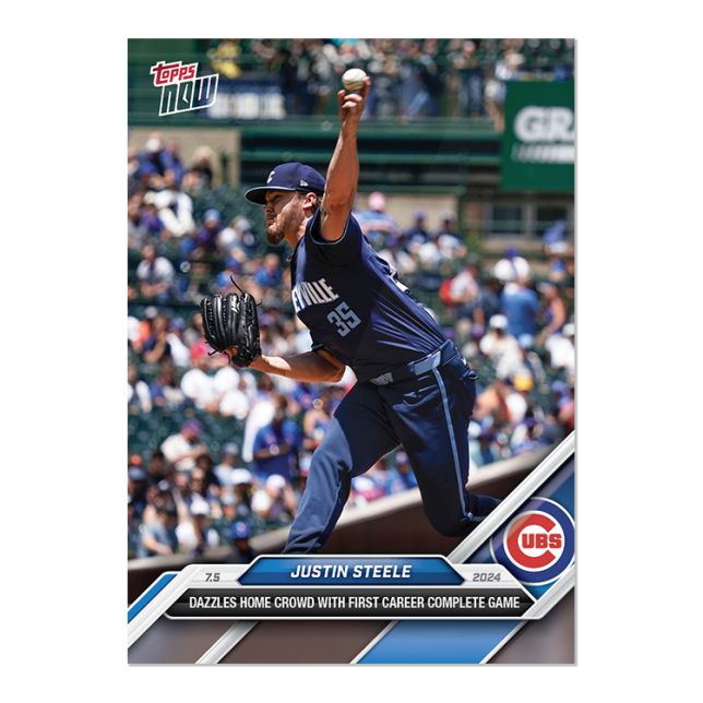 2024 Topps Now #382 Justin Steele