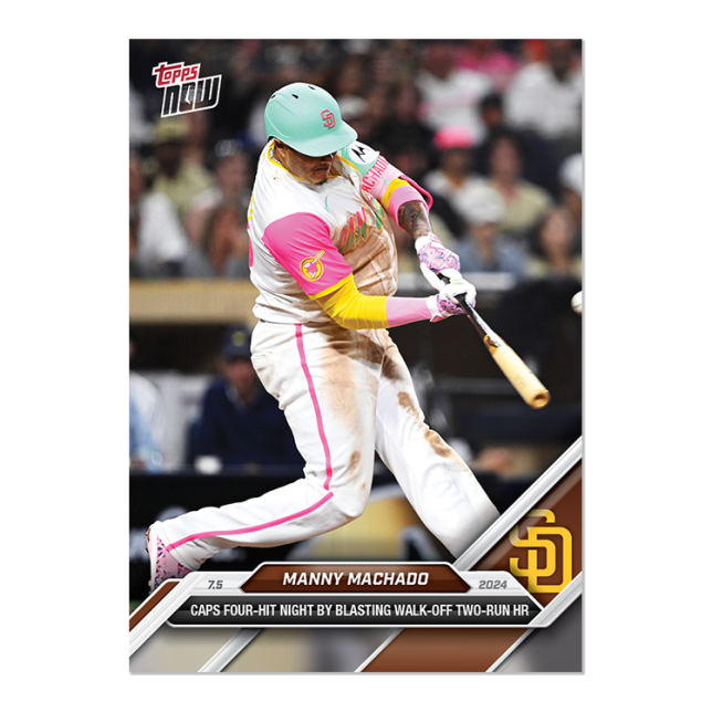 2024 Topps Now #385 Manny Machado