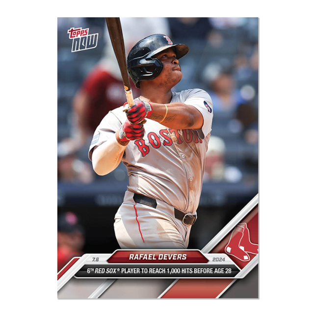 2024 Topps Now #387 Rafael Devers