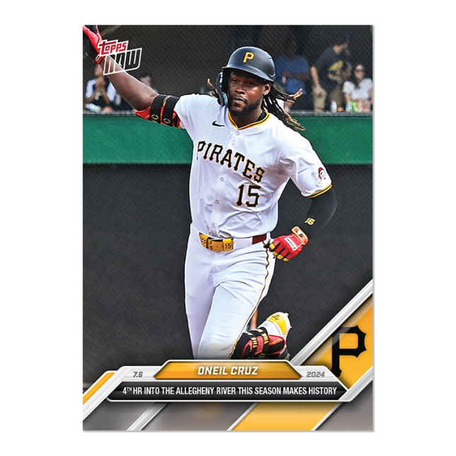 2024 Topps Now #391 Oneil Cruz
