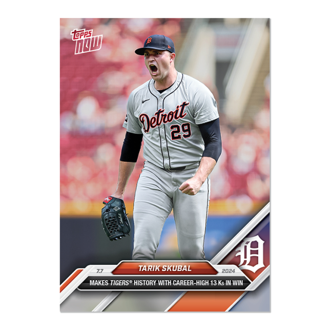 2024 Topps Now #394 Tarik Skubal