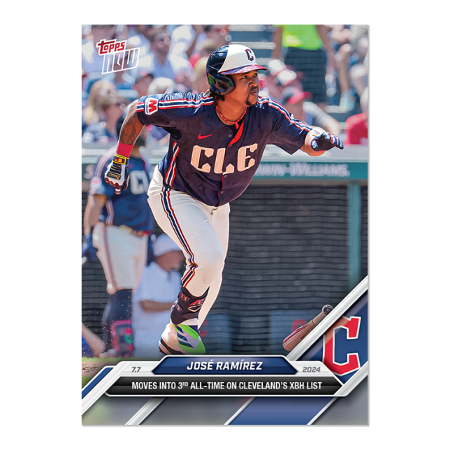2024 Topps Now #395 José Ramírez