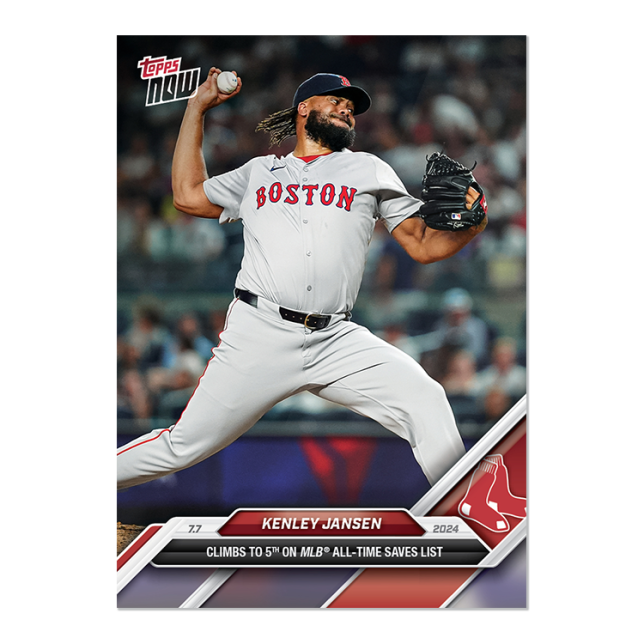 2024 Topps Now #398 Kenley Jansen