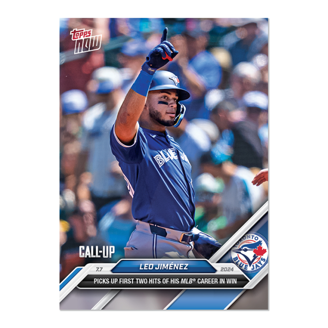 2024 Topps Now #399 Leo Jimenez
