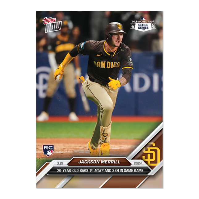 2024 Topps Now #4 Jackson Merrill