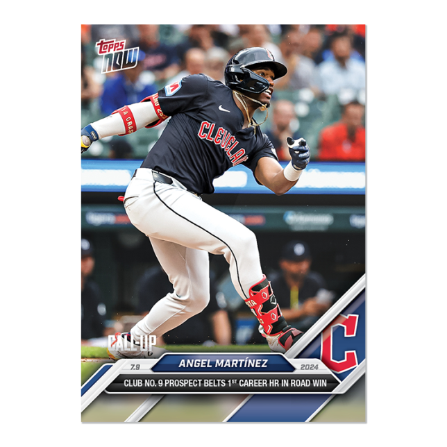 2024 Topps Now #404 Angel Martínez