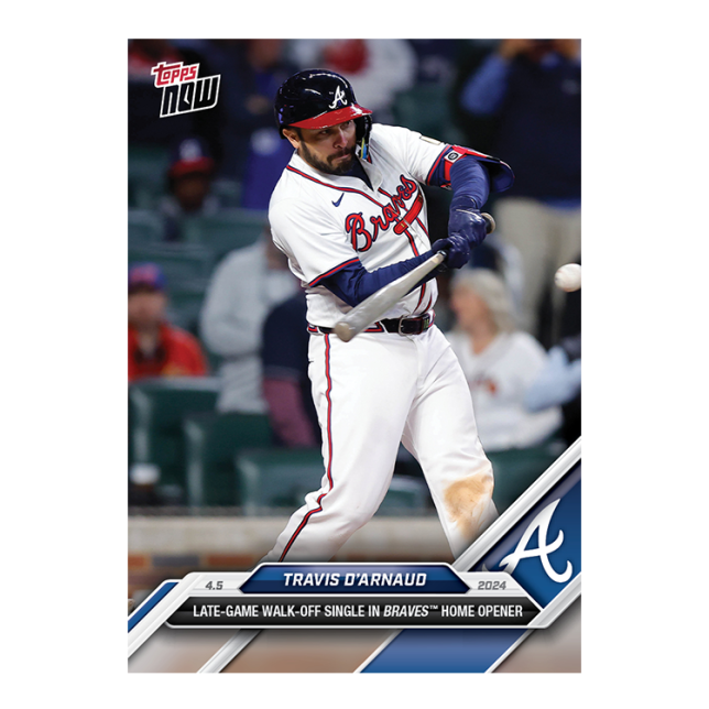 2024 Topps Now #41 Travis D'Arnaud