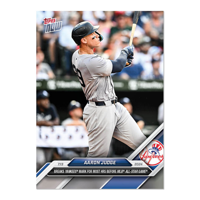 2024 Topps Now #416 Aaron Judge