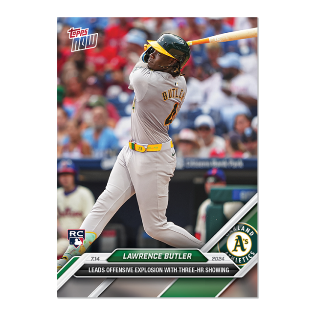 2024 Topps Now #423 Lawrence Butler