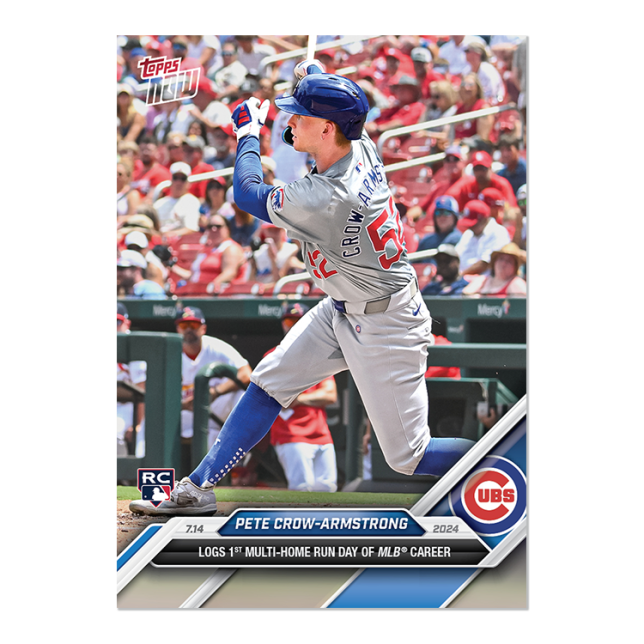 2024 Topps Now #424 Pete Crow-Armstrong